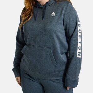NWT Burton Oak Pullover fleece lined sweatshirt Hoodie Sz M